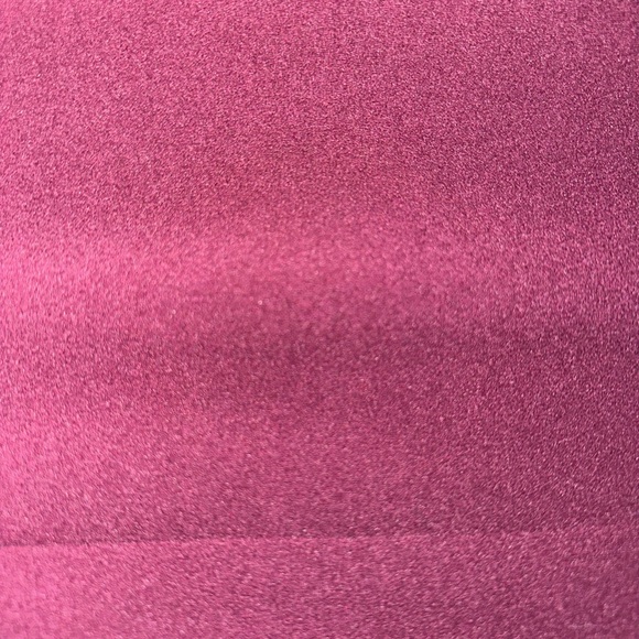 Calvin Klein Sleeveless Scuba Crepe Sheath Dress, Deep Burgundy, Size 12 - Picture 7 of 12